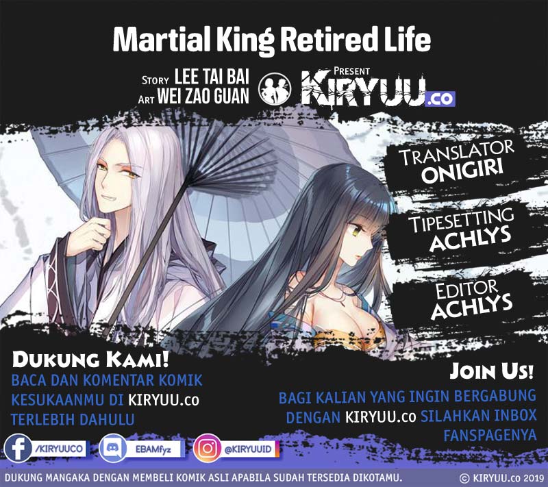 Martial King’s Retired Life Chapter 30 Bahasa Indonesia